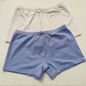 NEW Set of 2 pyjama Booty Shorts